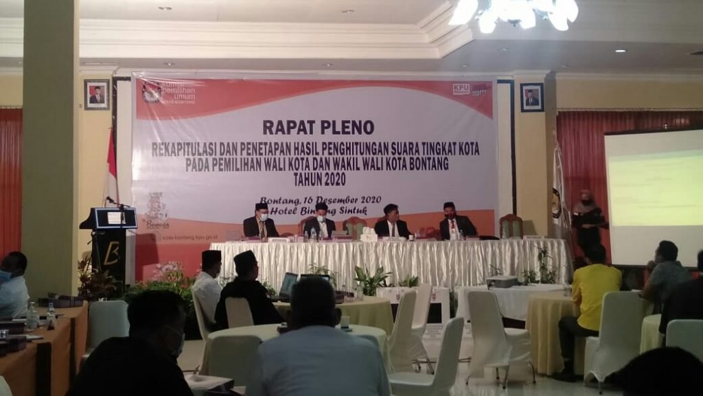 Rekapitulasi Suara Pilkada Bontang Rampung, Basri – Najirah Unggul