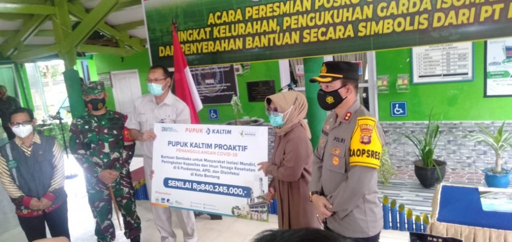 PKT Sumbang Pemkot Bontang Rp840 Juta