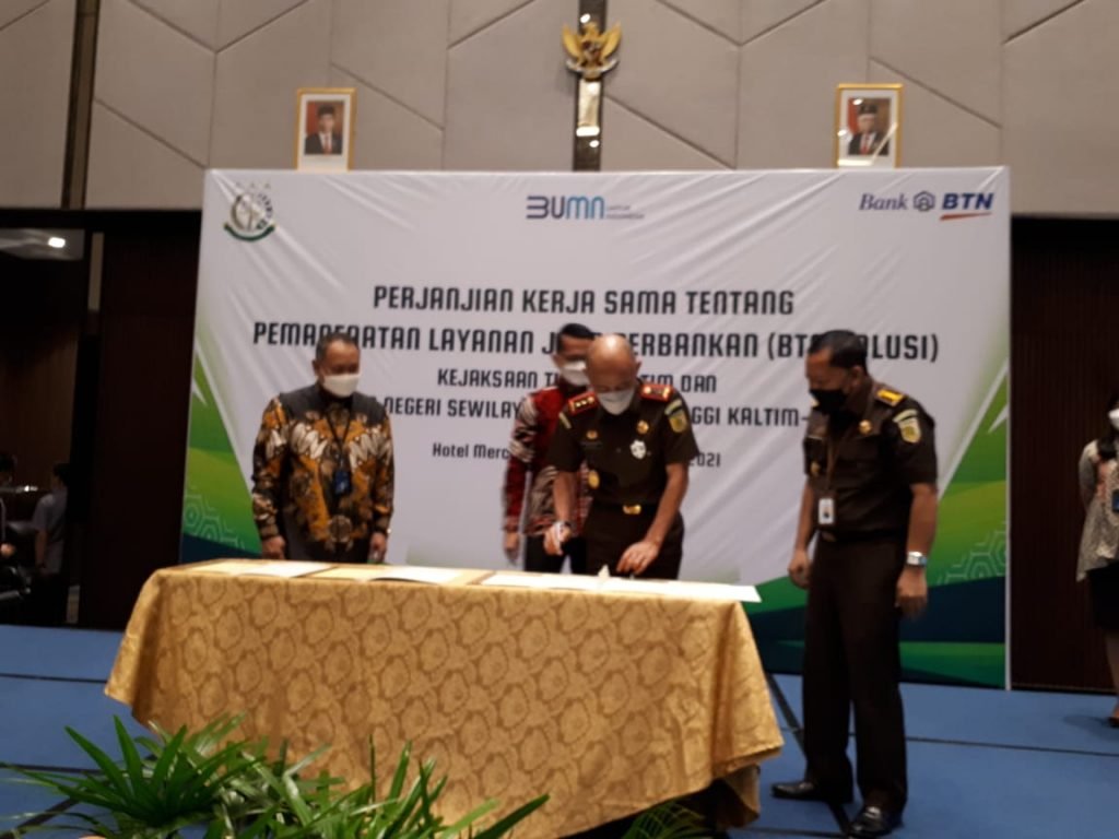 Kejati MoU dengan BTN Terkait Pengadaan Perumahan Pegawai