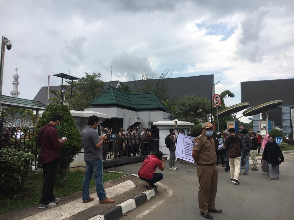 Aliansi Pemuda Kaltim Tuntut Penghapusan Judi Online