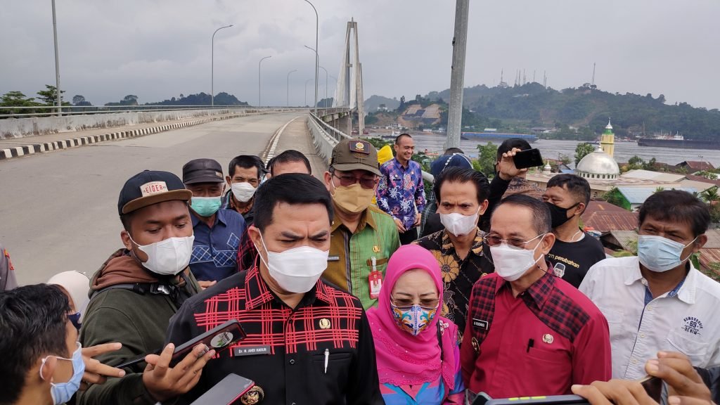 Jembatan Achmad Amins Hanya untuk Kendaraan Pribadi dan Ambulan