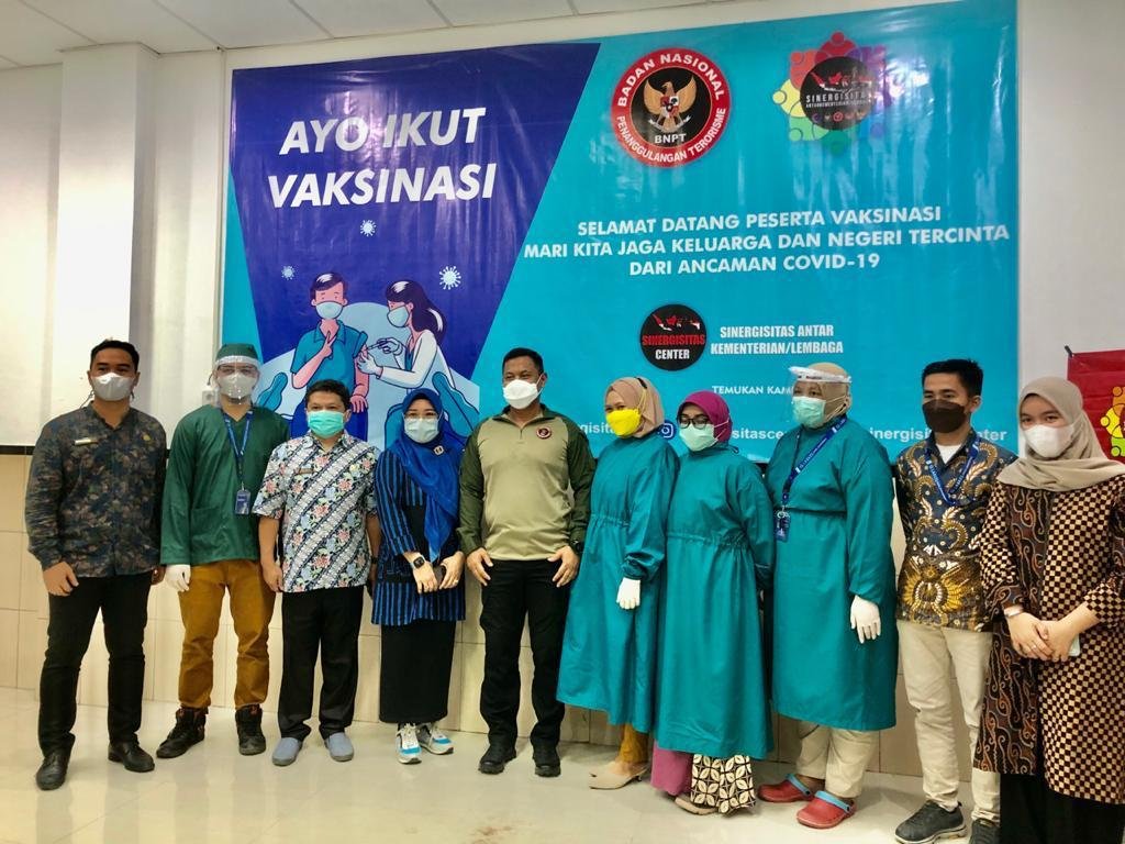 BNPT Juga Gelar Vaksinasi Covid-19