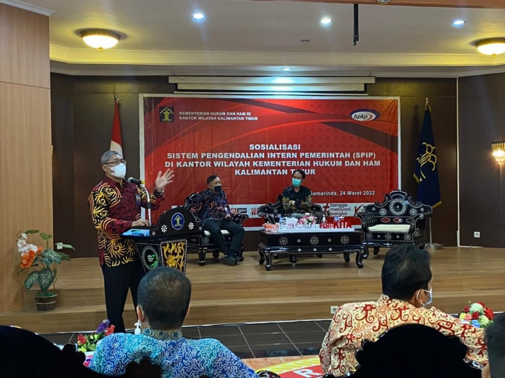 Maksimalkan Pelayanan Publik, Kemenkumham Kaltim Gelar SPIP