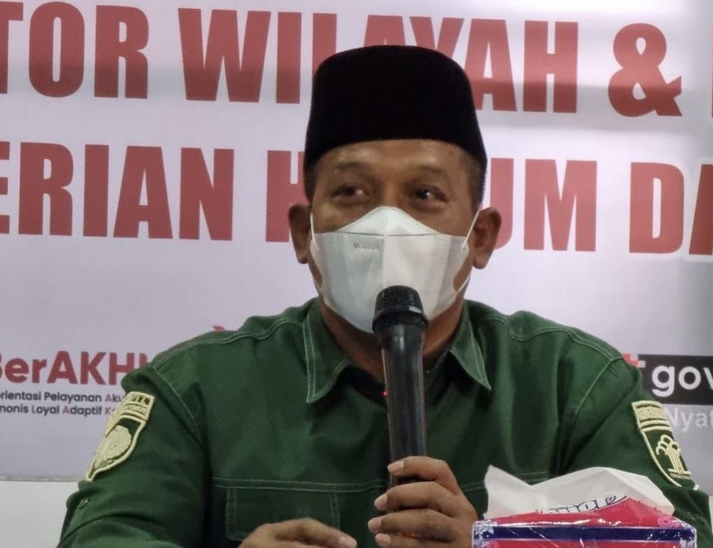 Kadivpas Kaltimtara Safari Ramadan di Rutan Tanah Grogot