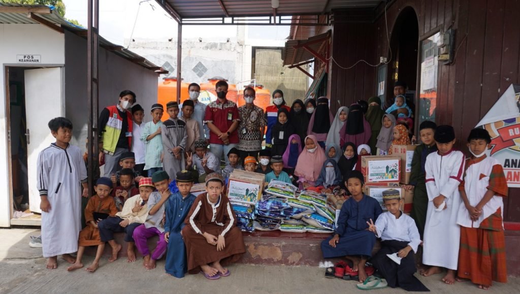 Gema Ramadan, Pertamina Patra Niaga Berikan Santunan Kepada Anak Panti