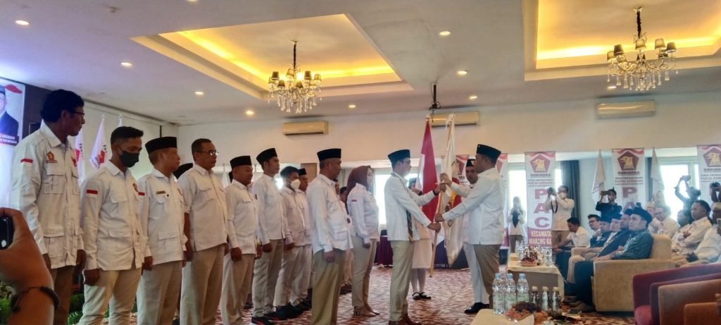 Alif Resmi Jabat Ketua DPC Gerindra Kukar, Target Raih Kursi Lebih Banyak Pada Pemilu 2024