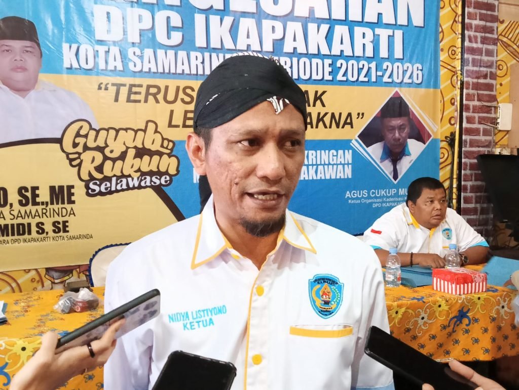 Ketua Ikapakarti Kota Samarinda Sahkan Pengurus 10 DPC, Begini Pesan Nidya Listiyono