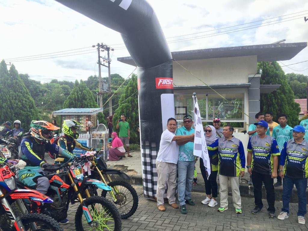 Seluruh Rider Enduro Motor Trail Bontang Dilindungi BPJS Ketenagakerjaan