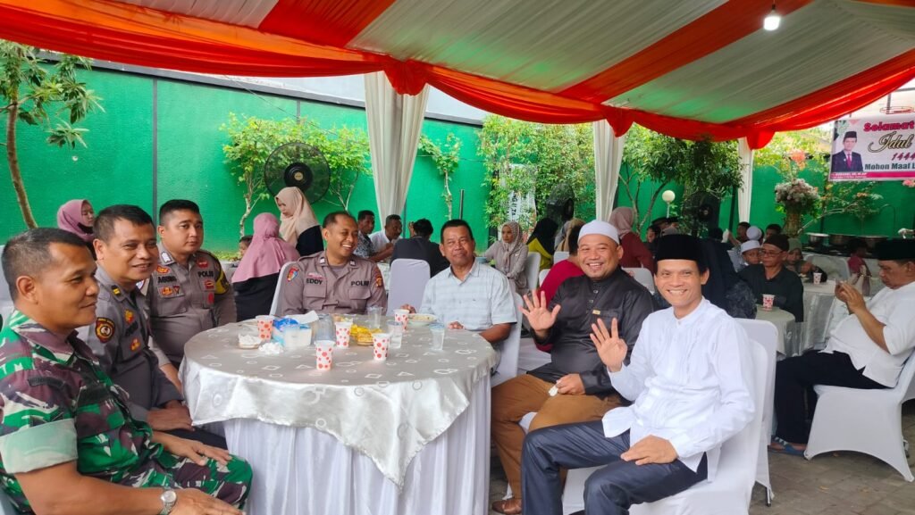 Gelar Halalbihalal Dikediamannya, Subandi Jalin Silaturahmi Dengan Masyarakat