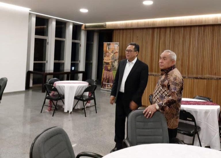 Isran Noor, Gubernur Pertama Kunjungi KBRI Brazil