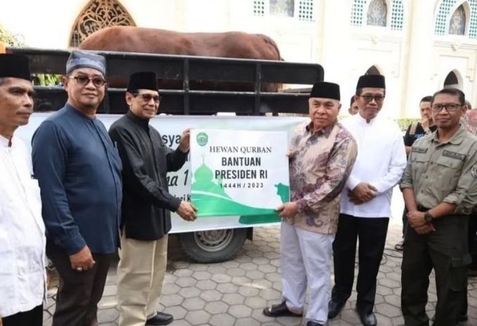 Masjid Raya Samarinda Terima Sapi Kurban Dari Presiden