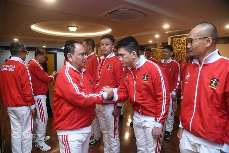 Perdana Ikut Pornas Korpri, Kemenkumham Target Bawa Medali Emas