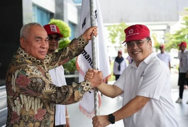 Isran: Kibarkan Bendera Pataka PMI Kaltim Setinggi-Tingginya di Lampung