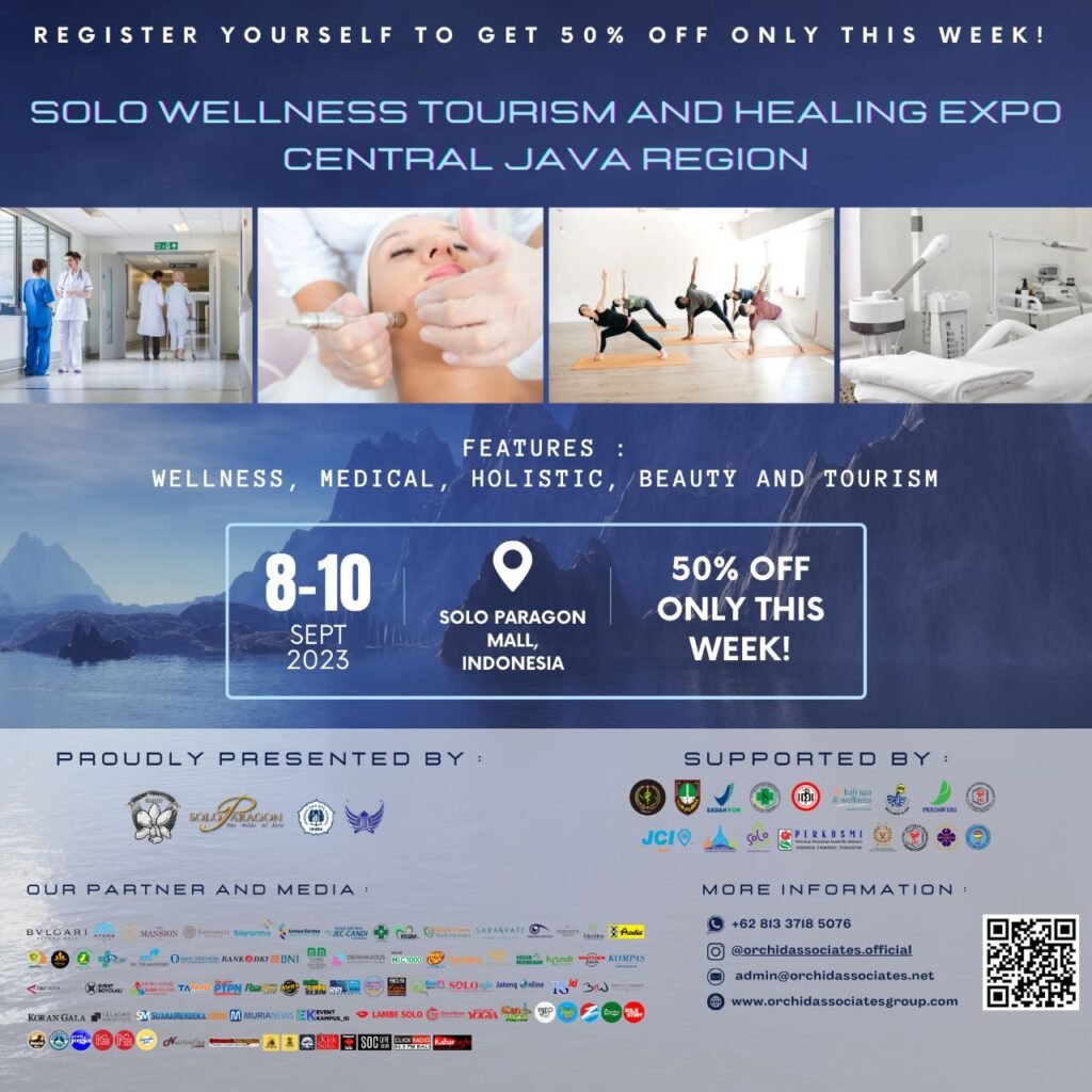 42 Stand Penyembuhan dan Relaksasi Disiapkan di ‘Solo Wellness Tourism and Healing Expo’