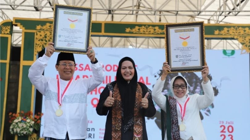 Peringati HUT Ke-113, Jombang Pecahkan 3 Rekor MURI