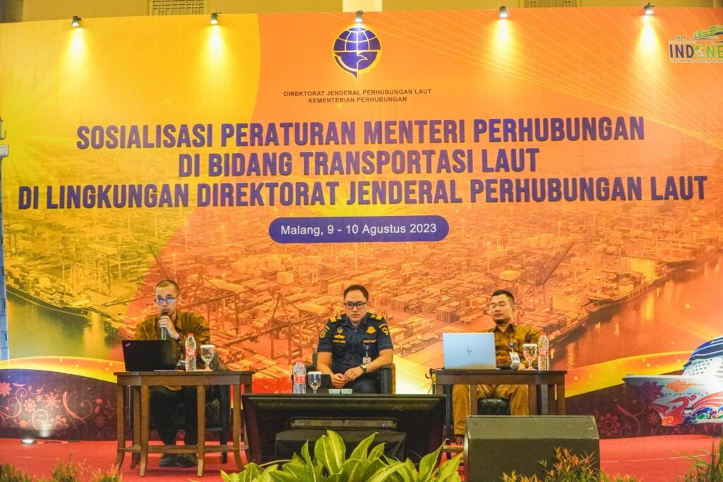 Kemenhub Giat Sosialisasikan Peraturan Bidang Transportasi Laut