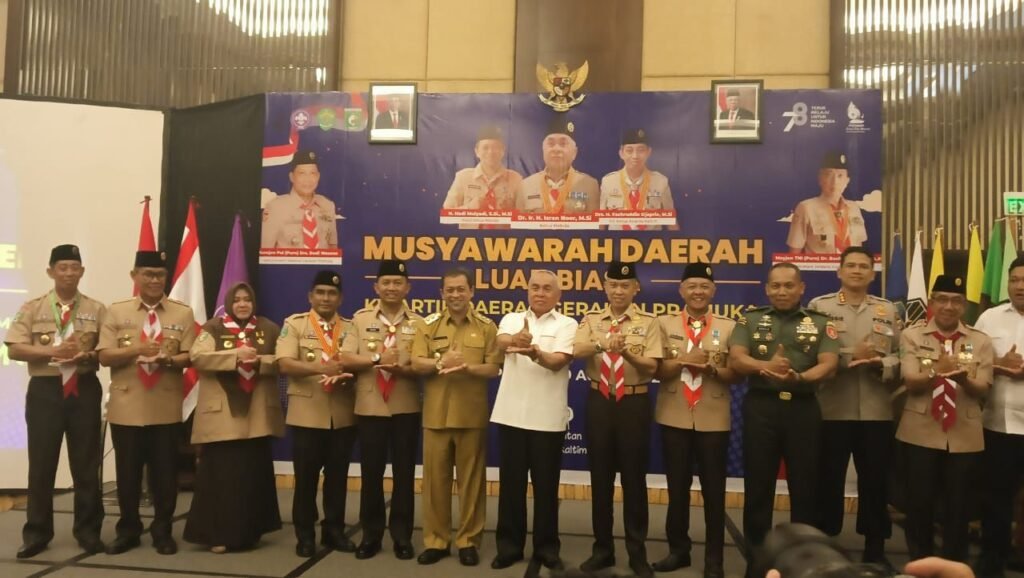 Buka Musdalub Pramuka, Isran : Demokrasi Kita Musyawarah, Bukan Voting!