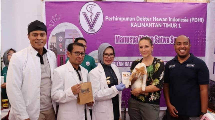 Bulan Bakti Peternakan 2023, DPKH Kaltim Beri Vaksin Rabies Gratis di Bontang