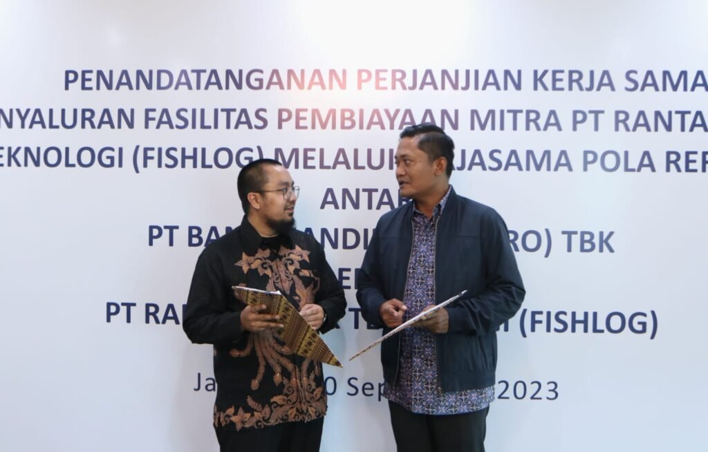 Pacu Pembiayaan UMKM Perikanan, Bank Mandiri Kerjasama Dengan Fishlog