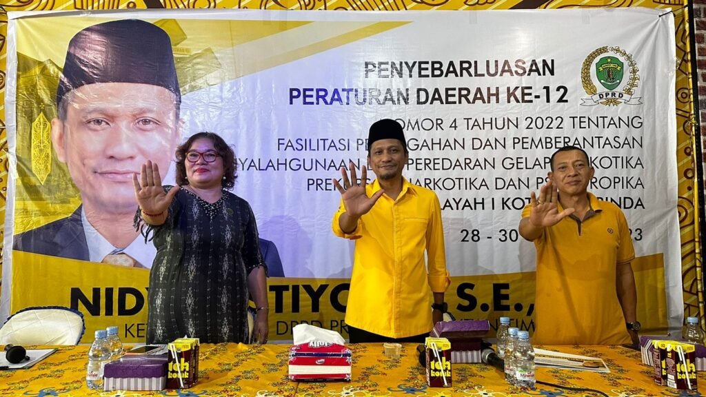 Ketua Komisi II DPRD Provinsi Kalimantan Timur (Kaltim) Nidya Listiyono melaksanakan penyebarluasan Peraturan Daerah (Perda) di Samarinda.