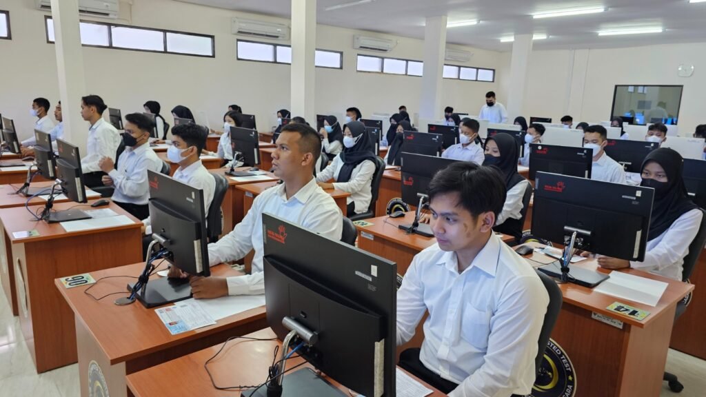 Rangkaian pelaksanaan seleksi penerimaan CASN Kementerian Hukum dan HAM Tahun Anggaran 2023.