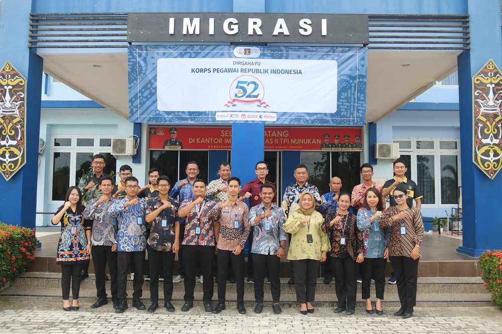 Kakanwil Kemenkumham Kaltim Tinjau Keamanan dan Standar PLBN di Sebatik