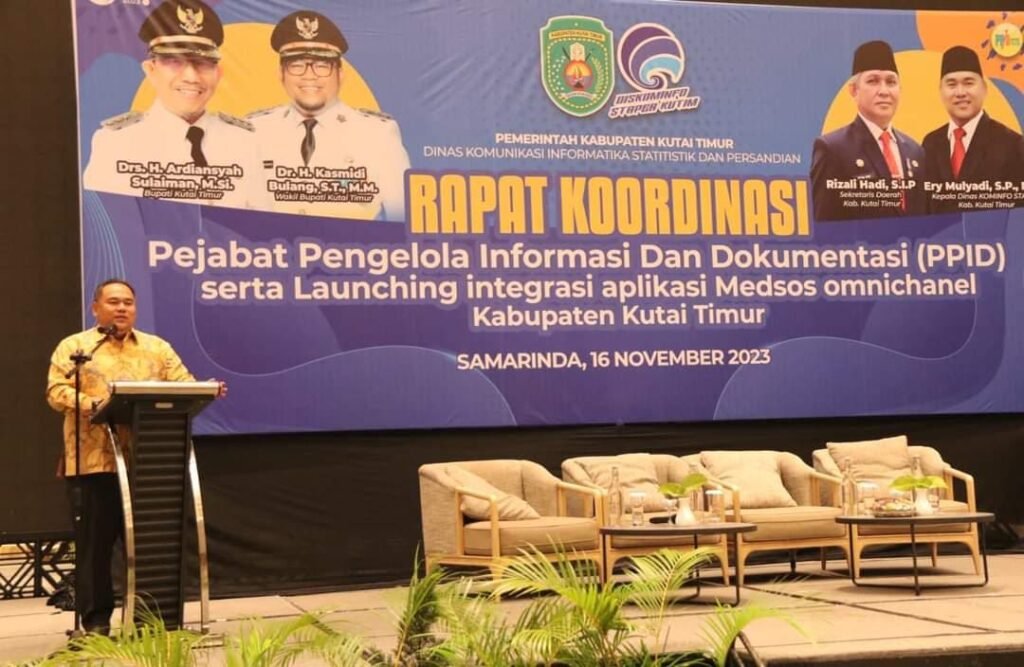 Diskominfo Kutim Dorong Keterbukaan Informasi dan Transformasi Digital Kepala Dinas Komunikasi dan Informatika, Statistik dan Persandian (Diskominfo) Kabupaten Kutai Timur (Kutim), Ery Mulyadi, menegaskan bahwa keterbukaan informasi menjadi suatu keniscayaan yang harus diwujudkan untuk meningkatkan pelayanan masyarakat.