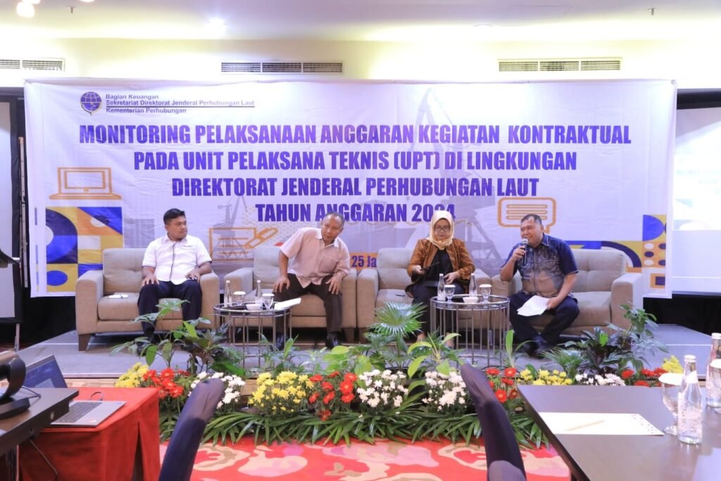Tahun 2023 Menjadi Pencapaian Realisasi Anggaran Tertinggi Ditjen Hubla Direktorat Jenderal Perhubungan Laut (Ditjen Hubla) Kementerian Perhubungan (Kemenhub) di Tahun 2023 telah tercatat mencapai realiasi anggaran sebesar Rp.10.400 triliun atau 97,87 persen dari total pagu Rp.10.647 triliun.
