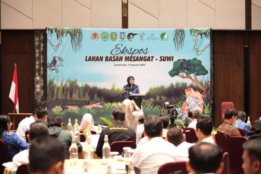 Sekretaris Daerah (Sekda) Kalimantan Timur (Kaltim) Sri Wahyuni menginginkan Kawasan Ekosistem Penting Lahan Basah Mesangat-Suwi tidak hanya untuk menjaga nilai ekologi sosial ekonomi saja, tetapi bisa menjadi ekowisata.