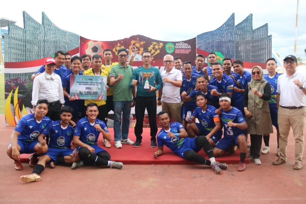 Kemenkumham Kaltim FC Raih Gelar Juara dalam Pesta Sepak Bola HUT Kaltim ke-67 Turnamen Sepak Bola HUT Provinsi Kalimantan Timur (Kaltim) ke-67 Tahun 2024 telah memasuki babak akhir.