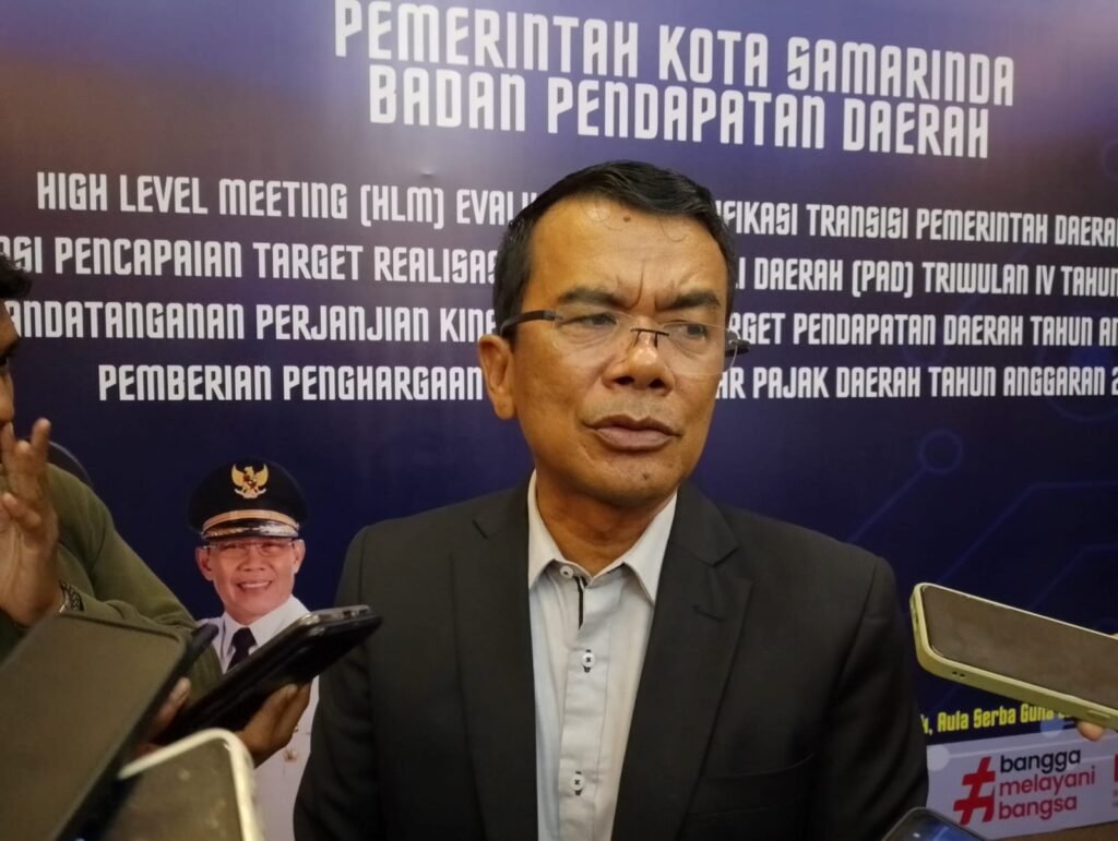 Inilah Capaian Kinerja Pajak dan Retribusi Daerah di Samarinda Tahun 2023 Kepala Badan Pendapatan Daerah (Bapenda) Kota Samarinda Kalimantan Timur (Kaltim) Hermanus Barus menguraikan capaian terkait retribusi, pajak dan laba atas penyertaan modal dari berbagai Organisasi Perangkat Daerah (OPD) dan kerja sama dengan badan usaha tahun 2023.