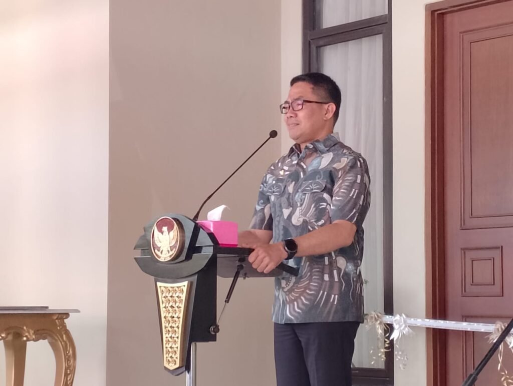 Wali Kota Samarinda Andi Harun resmikan rumah dinas Kepala Kejaksaan Tinggi Provinsi Kalimantan Timur (Kajati Kaltim), Sabtu (17/2/2024).