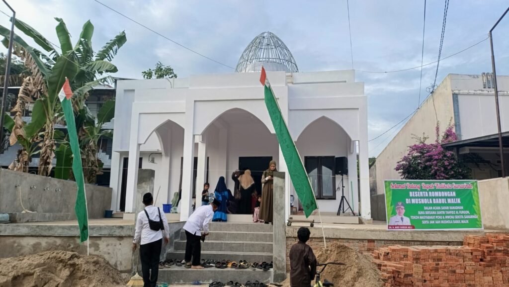 Wali Kota Samarinda, Andi Harun meresmikan Gedung Tahfidz Quran Al Furqon, Kelurahan Rapak Dalam, Kecamatan Loa Janan Ilir, Samarinda, Kalimantan Timur (Kaltim), Rabu (13/3/2024).