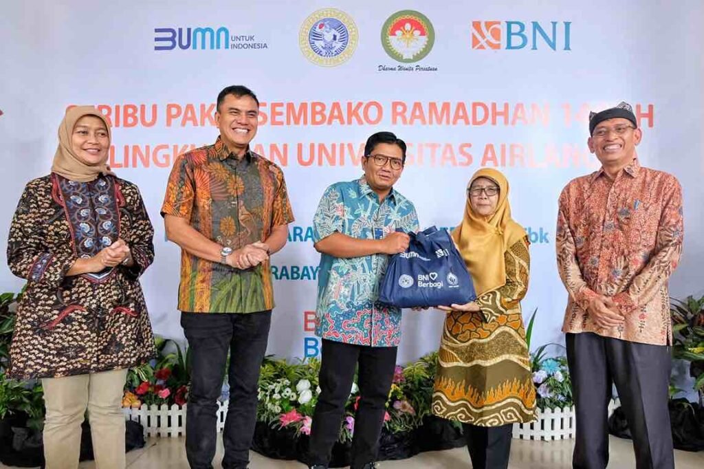 Sebagai wujud komitmen Corporate Social Responsibility (CSR), PT Bank Negara Indonesia (Persero) Tbk (BNI) dan Universitas Airlangga (UNAIR) bersinergi.