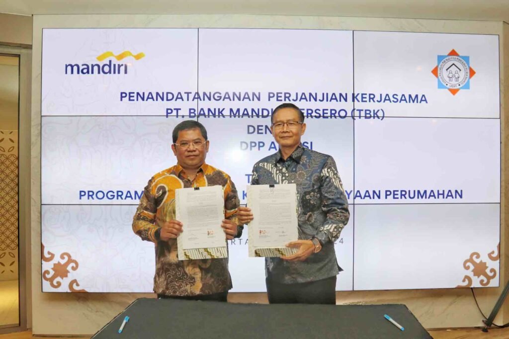 Permudah Kepemilikan Hunian, Bank Mandiri Jalin Kerjasama dengan APERSI