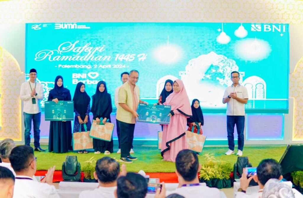 Berbagi Kebahagiaan Ramadan, BNI Gelar Santunan Hingga Mudik Gratis Menjalin kebersamaan, dan berbagi kebahagiaan di bulan Ramadan kepada masyarakat sekitar.PT Bank Negara Indonesia (Persero) Tbk atau BNI, menyelenggarakan berbagai program.