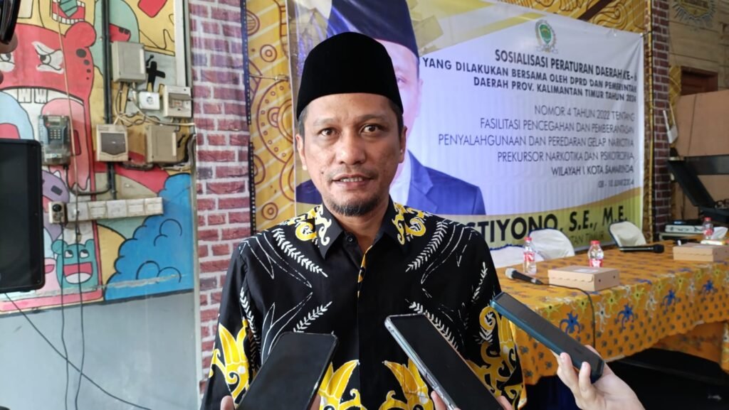 Sambut MTQN 2024, Nidya Listiyono Apresiasi Progres Renovasi Hotel Atlet Persiapan Musabaqah Tilawatil Quran Nasional (MTQN) Nasional ke-XXX 2024 semakin intensif, salah satunya renovasi Hotel Atlet dan beberapa fasilitas di Gelora Kadrie Oening Samarinda.