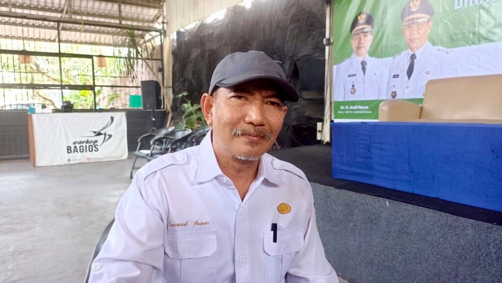 Kepala Bidang Sarana Komunikasi dan Desiminasi Komunikasi Dinas Komunikasi dan Informasi (Diskominfo) Kota Samarinda, Syamsul Anwar menyampaikan pentingnya peran media dalam mengawal dan menyebarluaskan informasi terkait kebijakan pemerintah.