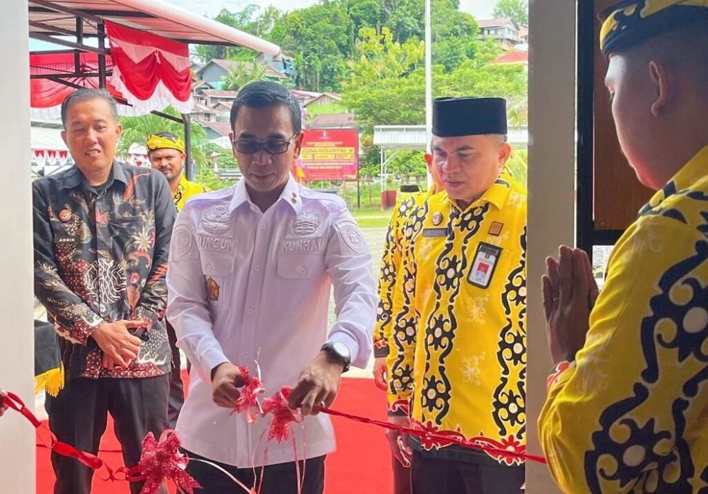 Kakanwil Kemenkumham Kaltim Resmikan PTSP dan Galeri Hasil Karya WBP di Lapas Tarakan