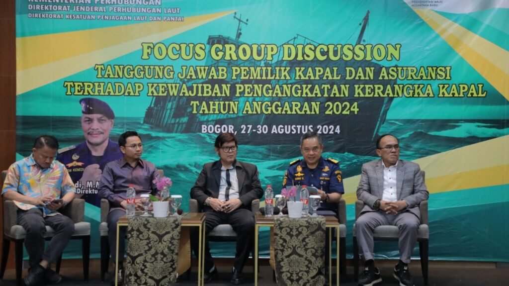 Ditjen Hubla Gelar FGD Bahas Aturan Kewajiban Pengangkatan Kerangka Kapal