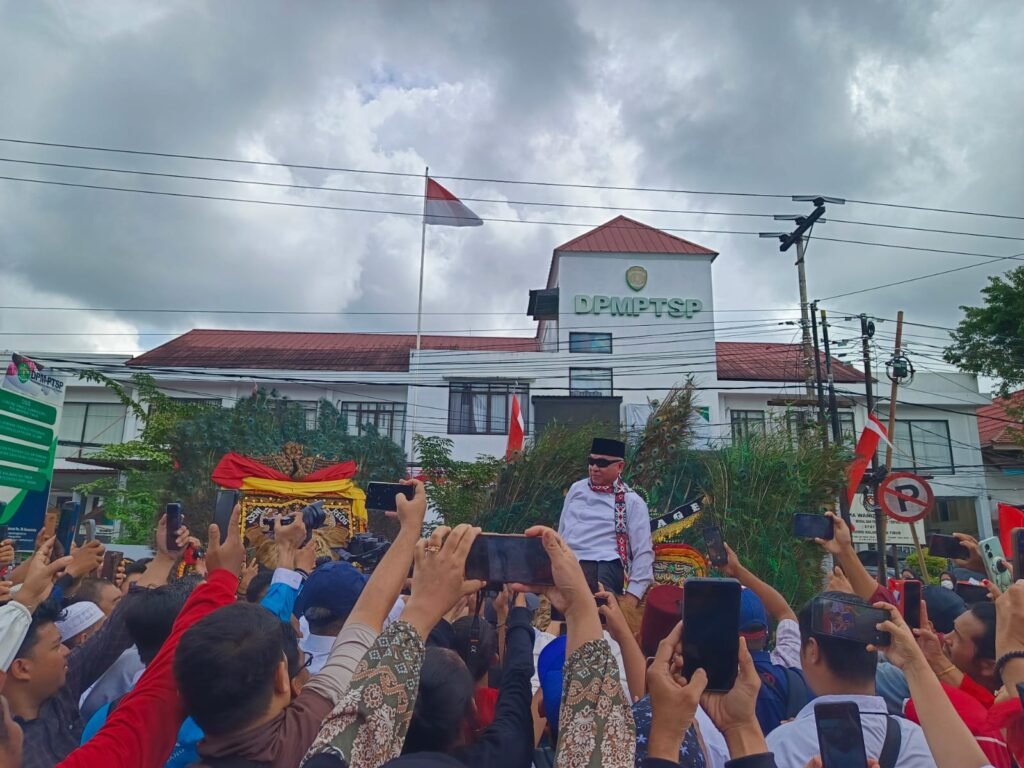 Isran-Hadi Daftarkan Diri Maju Pilkada, LBN Gemakan Dukungan
