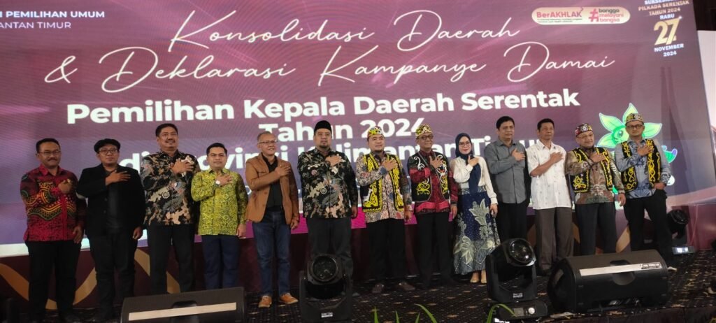KPU Gelar Konsolidasi Perdana Hadirkan PPK se-Kaltim, Siap Sukseskan Pilkada 2024