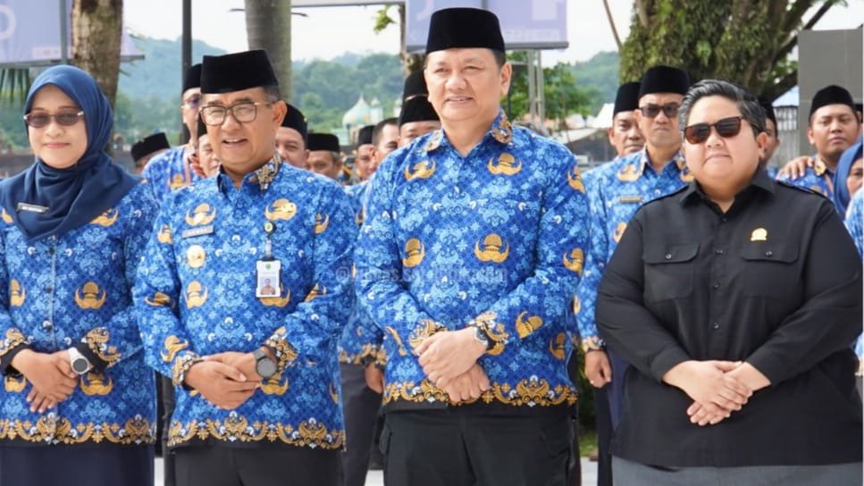 Ananda Emira Moeis Apresiasi Loyalitas ASN di Upacara HUT Korpri ke-53