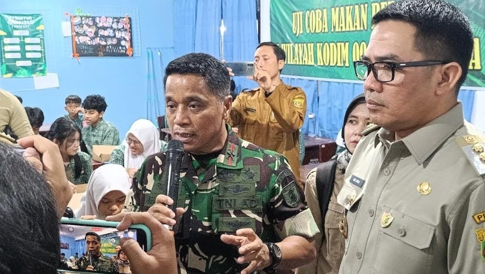 Danrem 091 Pastikan Program MBG Permanen 2025, Samarinda Siapkan 9 Dapur Sehat