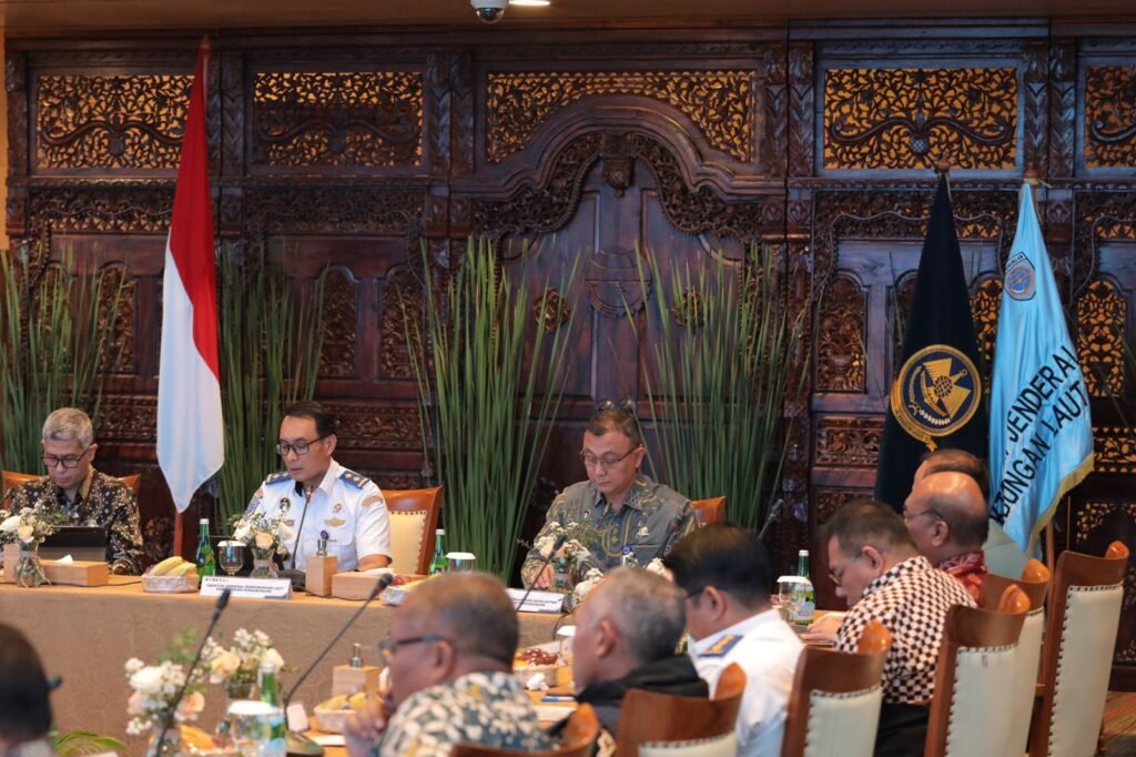 Jelang Audit IMSAS, Kemenhub Bertemu dengan Para Direktur Ditjen Perhubungan Laut