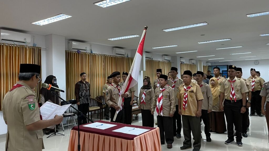 Ka Kwarda Kaltim Lantik Mabigus dan Pengurus Pangkalan IKIP PGRI