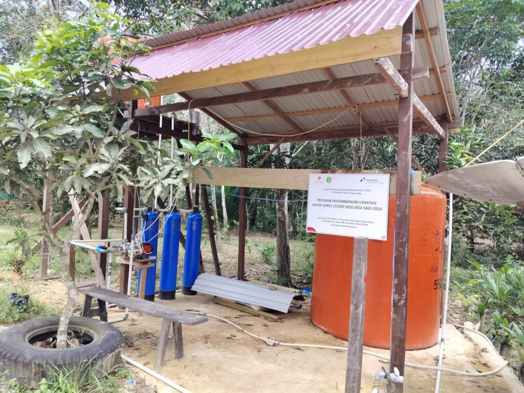 PHSS Perluas Akses Air Bersih, Puluhan Rumah di Desa Salo Cella Kini Terlayani