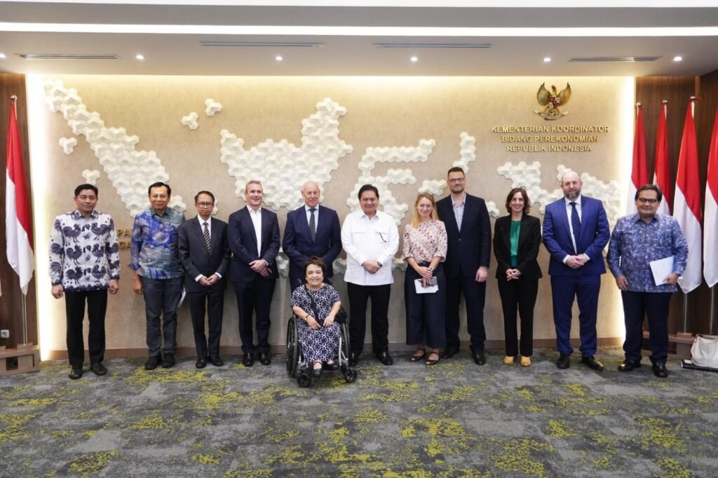 Menko Airlangga Terima Editor Senior Media Australia