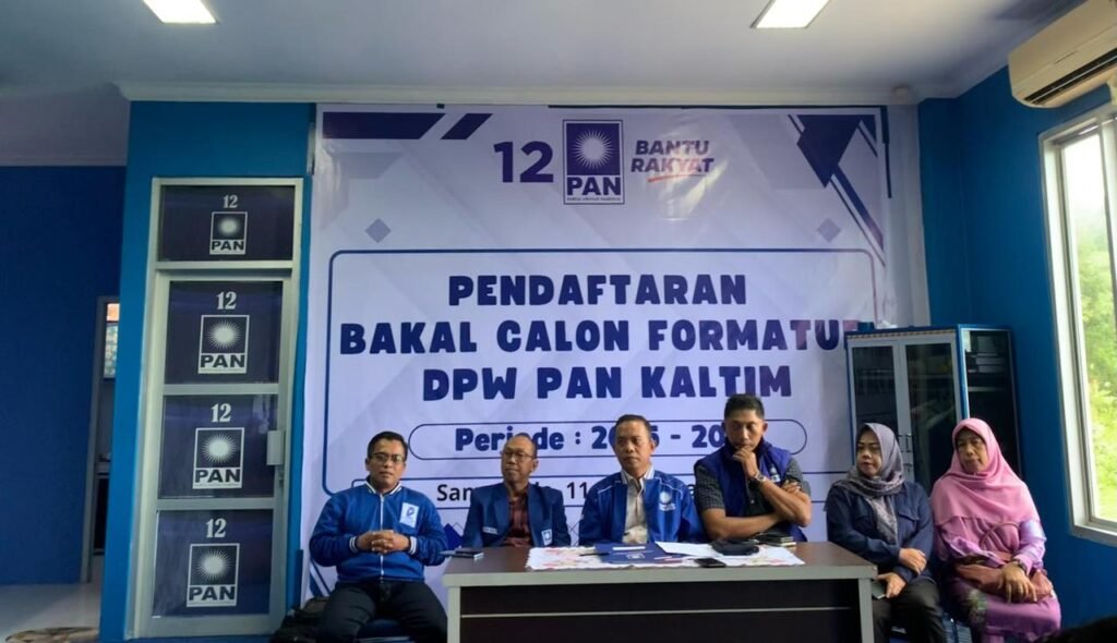 PAN Kaltim Buka Pendaftaran Bakal Calon Formatur