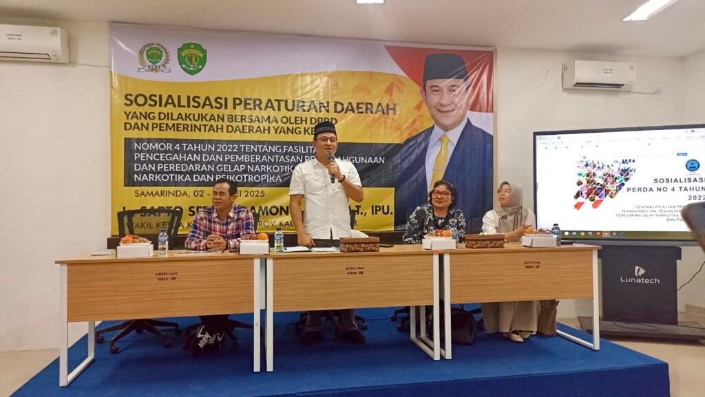 Wakil Ketua Komisi II DPRD Kaltim Sosialisasikan Perda P4GN di UINSI Samarinda